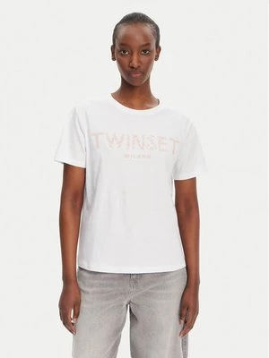 Obrázek produktu TWINSET T-Shirt 251TT2042 Bílá Regular Fit