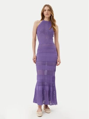 Obrázek produktu TWINSET Úpletové šaty 251TT3105 Fialová Slim Fit