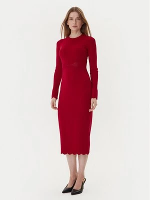 Obrázek produktu TWINSET Úpletové šaty 252TP3040 Červená Slim Fit