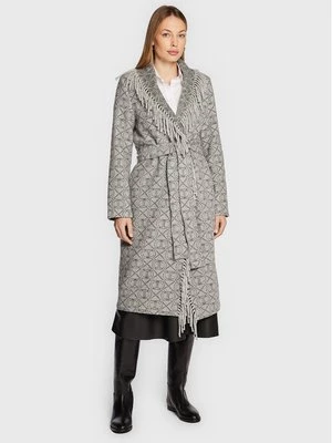Obrázek produktu TWINSET Vlněný kabát 222TT2290 Šedá Regular Fit