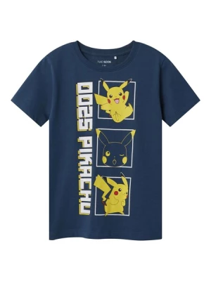 Obrázek produktu TWO SOON Tričko 'Pokémon'  modrá / žlutá / červená / bílá