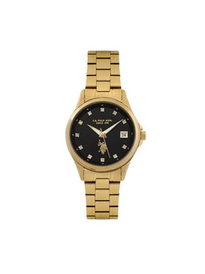 Obrázek produktu U.S. Polo Assn. Hodinky Louise USP8484BK Zlatá