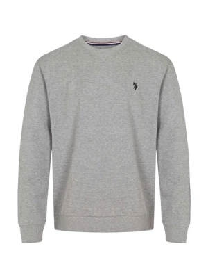 Obrázek produktu U.S. POLO ASSN. Mikina 'UMADLER'  světle šedá / černá
