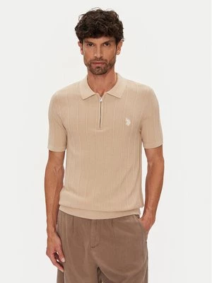 Obrázek produktu U.S. Polo Assn. Polokošile MUP3369 Béžová Slim Fit