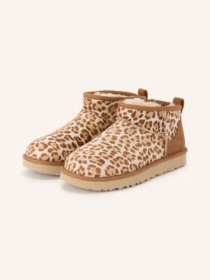 Obrázek produktu Ugg Boty Classic Ultra Mini Plains hnědá / světle hnědá / béžová