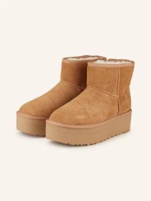 Obrázek produktu Ugg Boty Na Platformě Classic Mini Platform velbloudí