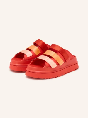 Obrázek produktu Ugg Pantofle Na Platformě Goldenglow červená / lososová / tmavě oranžová
