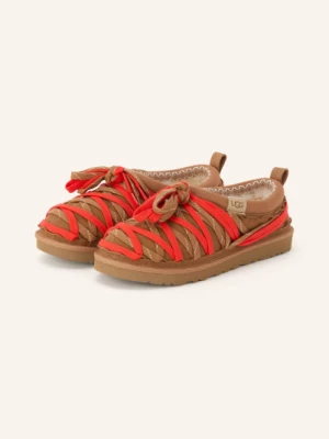 Obrázek produktu Ugg Pantofle Tasman Lace hnědá / červená