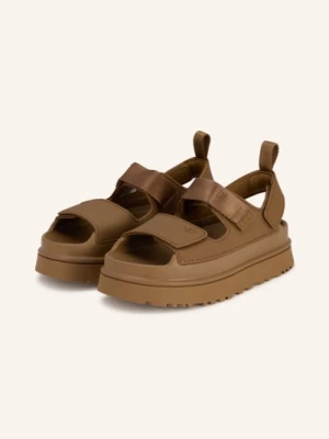 Obrázek produktu Ugg Sandály Na Platformě Goldenglow hnědá