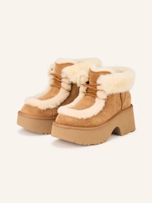 Obrázek produktu Ugg Šněrovací Boty Esmee velbloudí / krémová