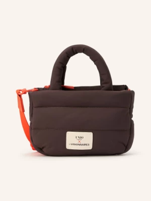 Obrázek produktu Unio Kabelka Cortina Small tmavě hnědá / oranžová