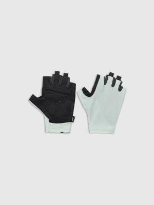 Obrázek produktu Unisex cyklistické rukavice s gelovými vložkami - mátové 4F
