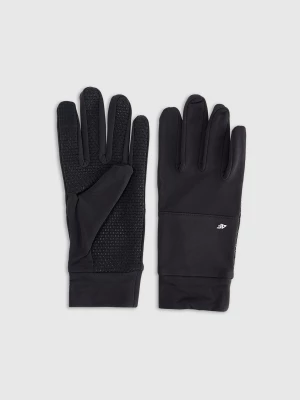 Obrázek produktu Unisex pletené rukavice Touch Screen - černé 4F