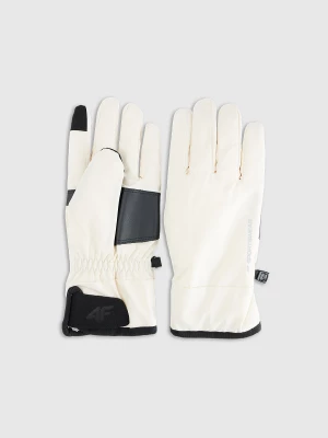 Obrázek produktu Unisex zimní rukavice Touch Screen - béžové 4F