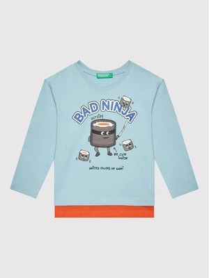 Obrázek produktu United Colors Of Benetton Halenka 3096G104A Modrá Regular Fit