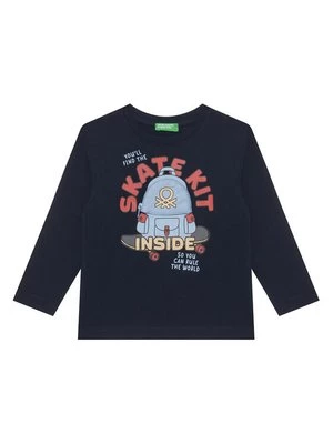 Obrázek produktu United Colors Of Benetton Halenka 3I1XG10KQ Tmavomodrá Regular Fit