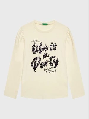 Obrázek produktu United Colors Of Benetton Halenka 3YN4C108T Bílá Regular Fit