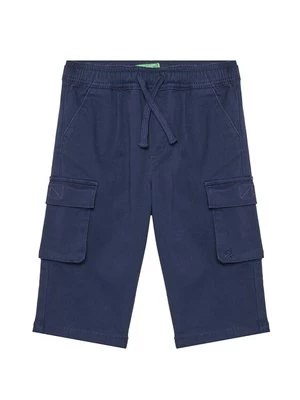Obrázek produktu United Colors Of Benetton Kalhoty z materiálu 4TCGGF02B Tmavomodrá Regular Fit