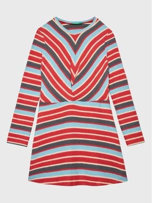 Obrázek produktu United Colors Of Benetton Každodenní šaty 3FVTCV008 Červená Regular Fit