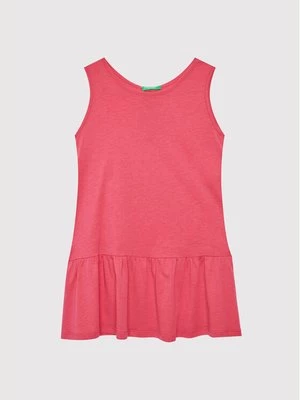 Obrázek produktu United Colors Of Benetton Letní šaty 3Q220V001 Růžová Relaxed Fit