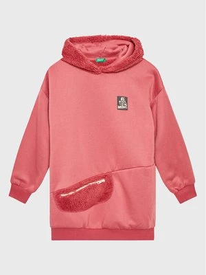 Obrázek produktu United Colors Of Benetton Mikina 34NEC201W Růžová Loose Fit
