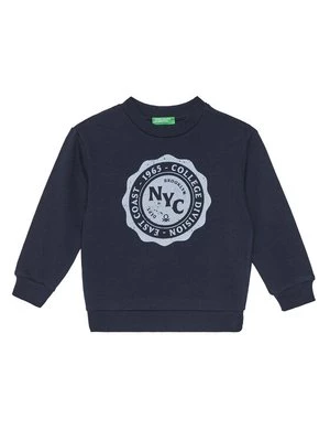 Obrázek produktu United Colors Of Benetton Mikina 3J68G10KN Tmavomodrá Relaxed Fit