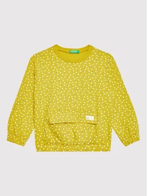 Obrázek produktu United Colors Of Benetton Mikina 3KFUG104Z Zelená Regular Fit