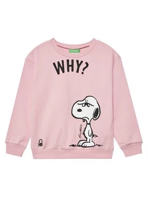 Obrázek produktu United Colors Of Benetton Mikina 3UNIC10NF Růžová Relaxed Fit