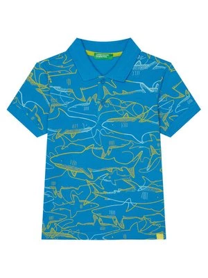Obrázek produktu United Colors Of Benetton Polokošile 36Y4G300Y Modrá Regular Fit