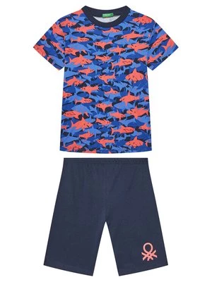 Obrázek produktu United Colors Of Benetton Pyžamo 3X0Y0P08Q Tmavomodrá Relaxed Fit