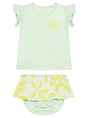 Obrázek produktu United Colors Of Benetton Sada T-shirt a šortky 3O7SAK015 Zelená Regular Fit