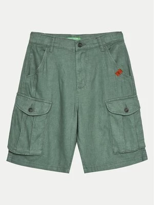 Obrázek produktu United Colors Of Benetton Šortky z materiálu 424RC902X Zelená Regular Fit
