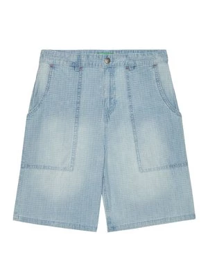 Obrázek produktu United Colors Of Benetton Šortky z materiálu 43Z9C9042 Modrá Regular Fit