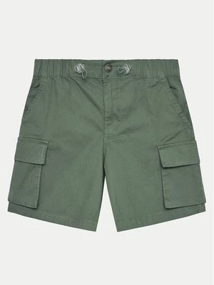Obrázek produktu United Colors Of Benetton Šortky z materiálu 4L2VC9031 Zelená Relaxed Fit