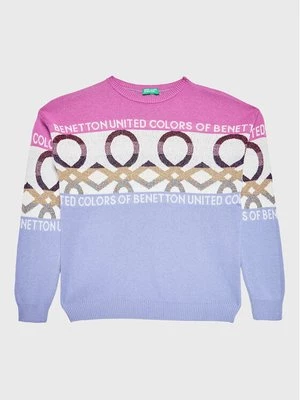 Obrázek produktu United Colors Of Benetton Svetr 1194Q101X Fialová Regular Fit
