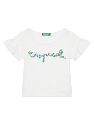 Obrázek produktu United Colors Of Benetton T-Shirt 38V4G10JI Bílá Regular Fit