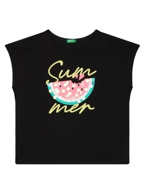 Obrázek produktu United Colors Of Benetton T-Shirt 3I1XC10P0 Černá Regular Fit