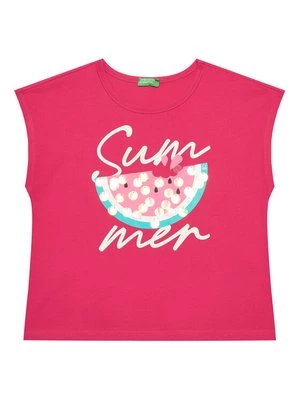 Obrázek produktu United Colors Of Benetton T-Shirt 3I1XC10P0 Růžová Regular Fit