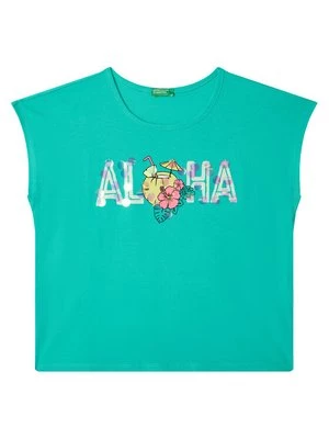 Obrázek produktu United Colors Of Benetton T-Shirt 3I1XC10P0 Zelená Regular Fit