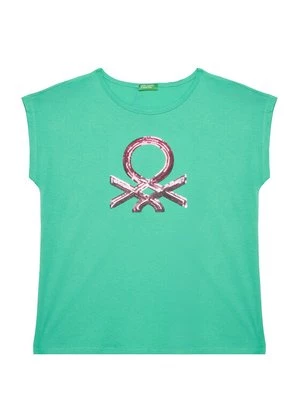 Obrázek produktu United Colors Of Benetton T-Shirt 3I1XC10P1 Zelená Regular Fit