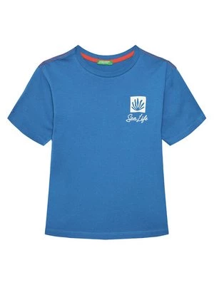 Obrázek produktu United Colors Of Benetton T-Shirt 3I1XC10P4 Modrá Oversize
