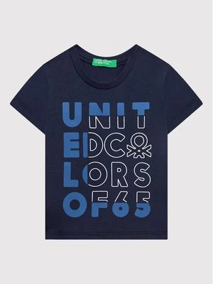 Obrázek produktu United Colors Of Benetton T-Shirt 3I1XG100G Tmavomodrá Regular Fit
