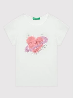 Obrázek produktu United Colors Of Benetton T-Shirt 3I1XG101W Bílá Regular Fit
