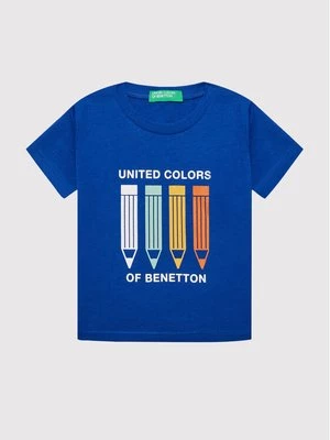 Obrázek produktu United Colors Of Benetton T-Shirt 3I1XG102N Modrá Regular Fit