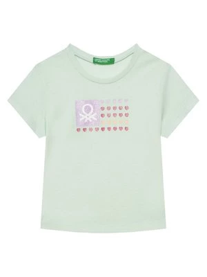 Obrázek produktu United Colors Of Benetton T-Shirt 3I1XG10HU Zelená Regular Fit