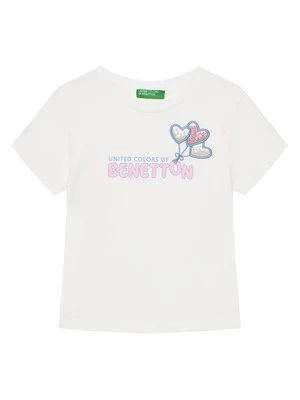 Obrázek produktu United Colors Of Benetton T-Shirt 3I1XG10JB Bílá Regular Fit