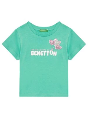 Obrázek produktu United Colors Of Benetton T-Shirt 3I1XG10JB Zelená Regular Fit