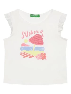 Obrázek produktu United Colors Of Benetton T-Shirt 3I1XG10JK Bílá Regular Fit