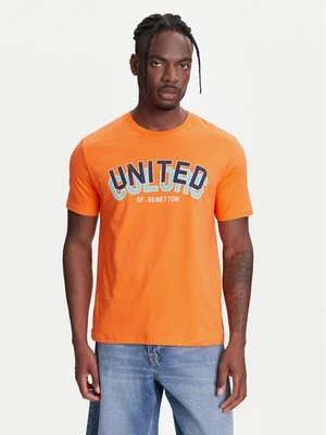 Obrázek produktu United Colors Of Benetton T-Shirt 3I1XU1096 Oranžová Regular Fit
