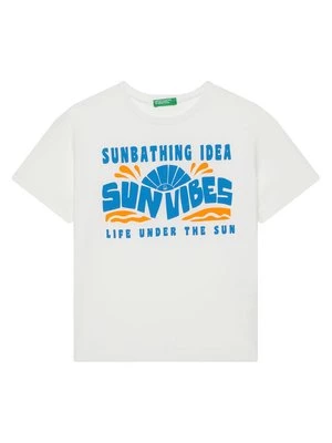 Obrázek produktu United Colors Of Benetton T-Shirt 3JERC10PE Bílá Regular Fit